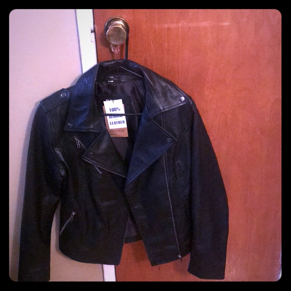 Leather jacket
